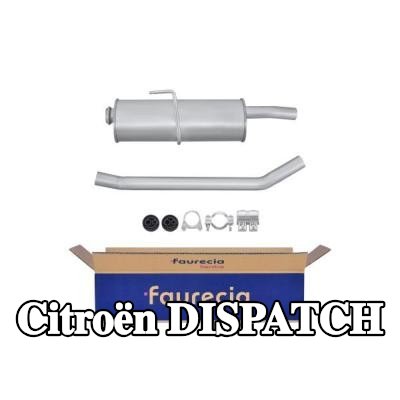 HELLA كاتم صوت وسط مع قطع التثبيت — 2002 Citroën Dispatch