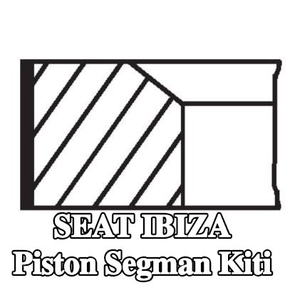 MAHLE Piston Segman Kiti — 1990 SEAT Ibiza