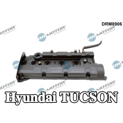 DR.MOTOR AUTOMOTIVE غطاء الروك مع حشية/مانع تسرب, مع مسامير/براغي — 2012 Hyundai Tucson