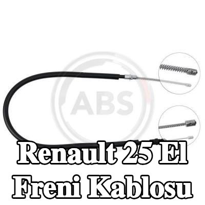 A.B.S. El freni kablosu 1020mm — Renault 25