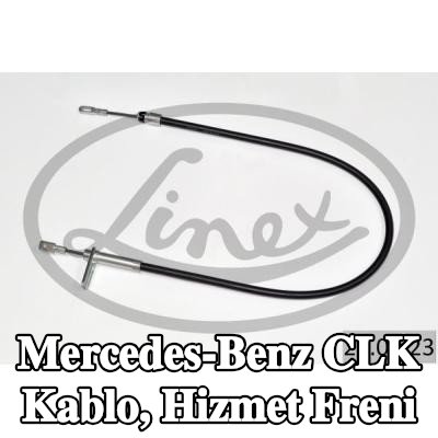 LINEX Kablo, hizmet freni — 1998 Mercedes-Benz Clk