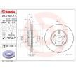 BREMBO Fren diski Prime, Outer Diameter: 282mm, içten havalandırmalı, Kaplamalı, cıvata/vida ile — Honda Element (4)