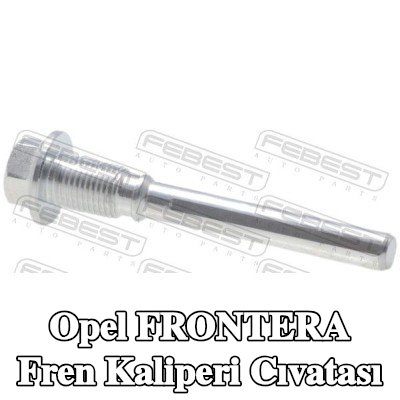 FEBEST Fren kaliperi cıvatası Arka Aks Üst — Opel Frontera