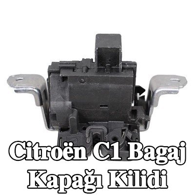 METZGER Arka kapak kilidi Orta, Araç Bagaj Kapağı — Citroën C1
