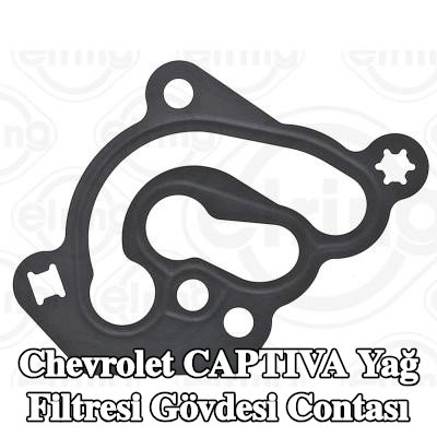 ELRING Motor tarafında yağ filtresi muhafaza contası — Chevrolet Captiva