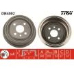 TRW Fren kampanas 200mm, 242mm — 2000 Opel Combo (1)