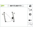 VALEO Cam regülatörü Sağ Ön, Elektrikli, elektrik motoru olmadan — Lexus Hs (1)