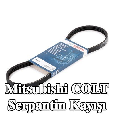 BOSCH Serpantin kayışı 775mm, Number of ribs: 4 — 2002 Mitsubishi Colt