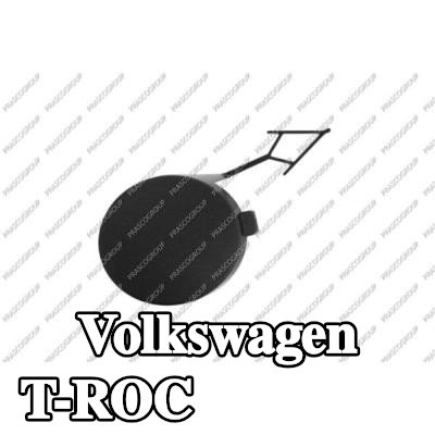 PRASCO غطاء خطاف السحب الأمامي — Volkswagen T-roc