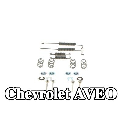 BOSCH مجموعة تركيب حذاء الفرامل مع نوابض — Chevrolet Aveo