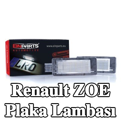 EINPARTS Plaka lambası — Renault Zoe