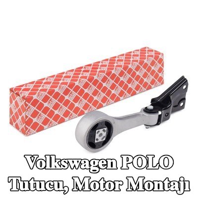 FEBI BILSTEIN Tutucu, motor montajı Arka — 2012 Volkswagen Polo