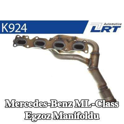 LRT Montaj parçaları ile egzoz manifoldu — 1998 Mercedes-Benz ML-Class