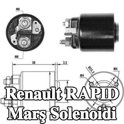 MAGNETI MARELLI Marş solenoidi — Renault Rapid