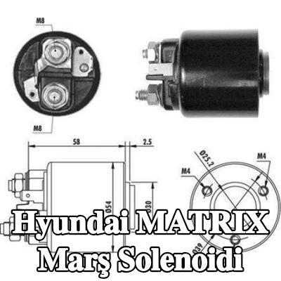 MAGNETI MARELLI Marş solenoidi — Hyundai Matrix