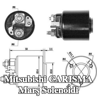 MAGNETI MARELLI Marş solenoidi — Mitsubishi Carisma