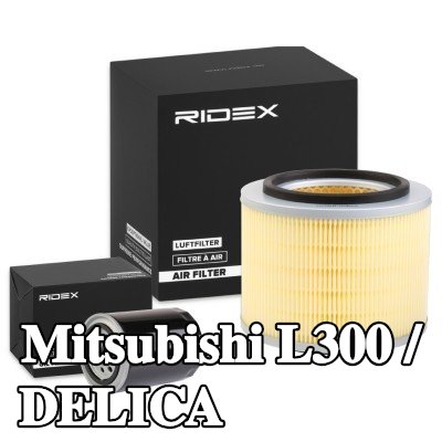 RIDEX مجموعة الفلاتر — Mitsubishi L300 / Delica
