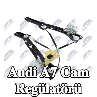 NTY Sağ arka cam regülatörü, Elektrikli, elektrik motoru olmadan — Audi A7