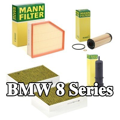 MANN-FILTER مجموعة الفلاتر — BMW 8 Series