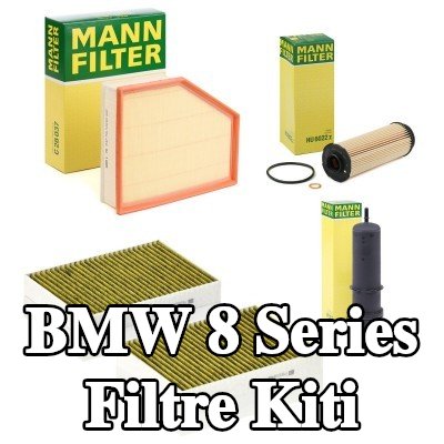 MANN-FILTER Filtre kiti — BMW 8 Series