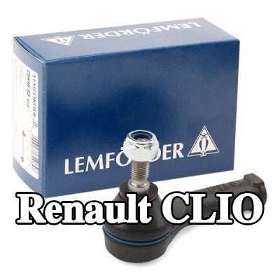 LEMFÖRDER طرف قضيب التوجيه للمحور الأمامي الأيسر, خارجي, مع ملحقات — Renault Clio