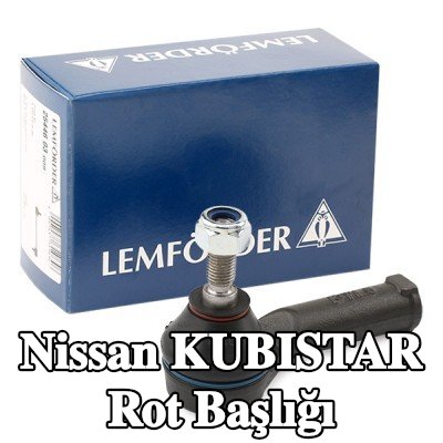 LEMFÖRDER Rot kolu ucu Ön Aks Sol, dış, aksesuarlarla — Nissan Kubistar