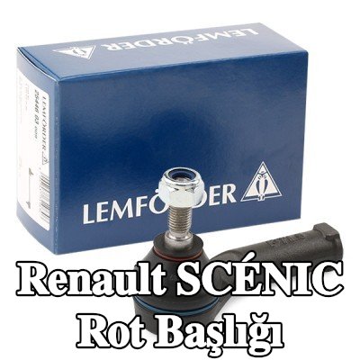 LEMFÖRDER Rot kolu ucu Ön Aks Sol, dış, aksesuarlarla — 2002 Renault Scénic
