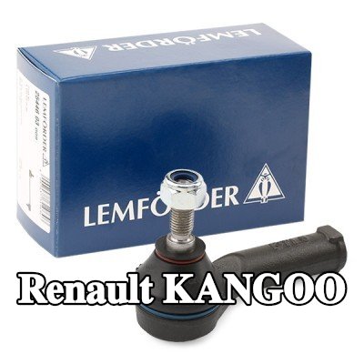 LEMFÖRDER طرف قضيب التوجيه للمحور الأمامي الأيسر, خارجي, مع ملحقات — Renault Kangoo