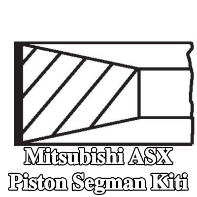 MAHLE Piston Segman Kiti — 2016 Mitsubishi Asx
