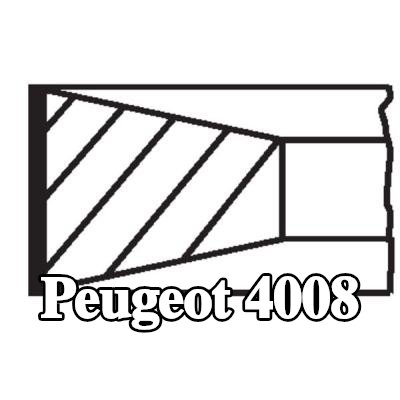 MAHLE مجموعة حلقات المكبس — Peugeot 4008