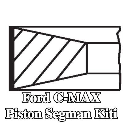 MAHLE Piston Segman Kiti — Ford C-max