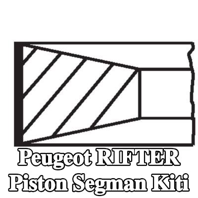 MAHLE Piston Segman Kiti — Peugeot Rifter