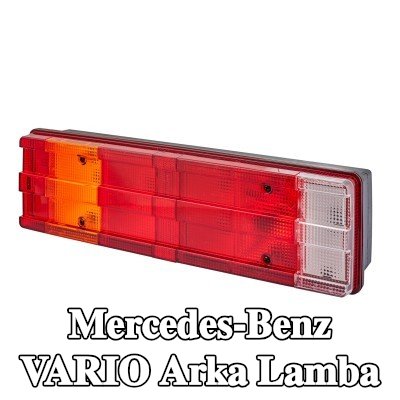 HELLA Arka lamba Sol, ampul tutuculu, ampuller olmadan — Mercedes-Benz Vario