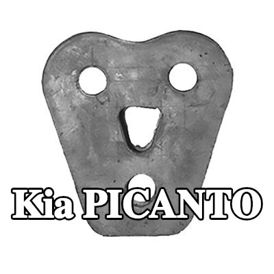 WALKER حامل مطاطي للعادم — 2011 Kia Picanto