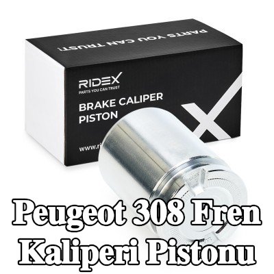 RIDEX Fren kaliperi pistonu Arka Aks — 2012 Peugeot 308