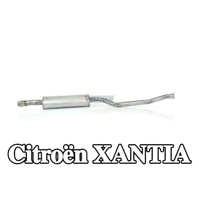 WALKER كاتم الصوت الأوسط 1650mm, بدون قطع التثبيت — 2000 Citroën Xantia