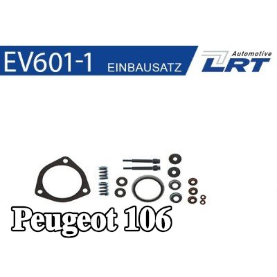 LRT طقم التعديل التحديثي، المحول الحفاز الأولي — Peugeot 106