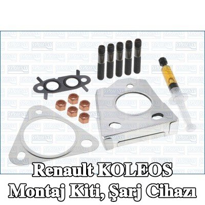 AJUSA Montaj Kiti, conta/sızdırmazlık elemanları ile şarj cihazı — Renault Koleos