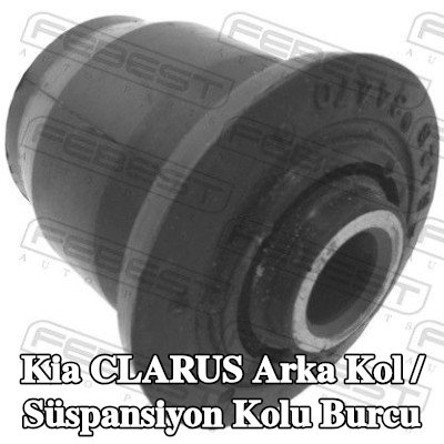 FEBEST Arka kol / Süspansiyon kolu burcu Ön, Alt Ön Aks — Kia Clarus