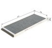 BOSCH Polen filtresi Aktif Karbon Filtresi — Audi 80 (5)