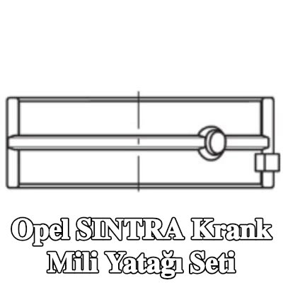MAHLE Krank mili yatağı seti — Opel Sintra