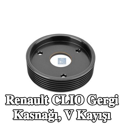 DT Spare Parts Gergi Kasnağı, V kayışı — Renault Clio