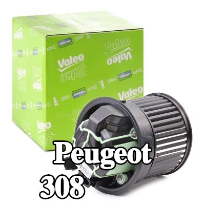 VALEO محرك منفاخ بدون منظم مدمج — 2012 Peugeot 308