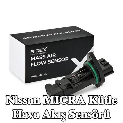 RIDEX Kütle hava akış sensörü 12V — 2000 Nissan Micra