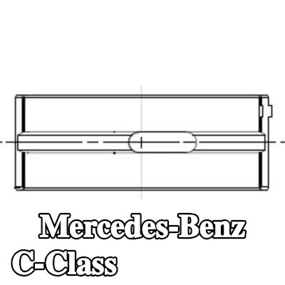 MAHLE محمل العمود المرفقي — Mercedes-Benz C-Class