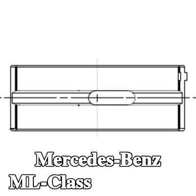 MAHLE محمل العمود المرفقي — Mercedes-Benz ML-Class
