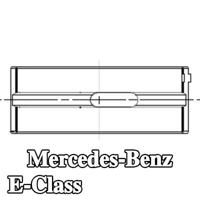 MAHLE محمل العمود المرفقي — 2012 Mercedes-Benz E-Class