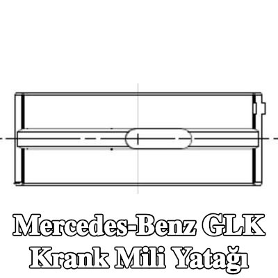 MAHLE Krank mili yatağı — Mercedes-Benz Glk
