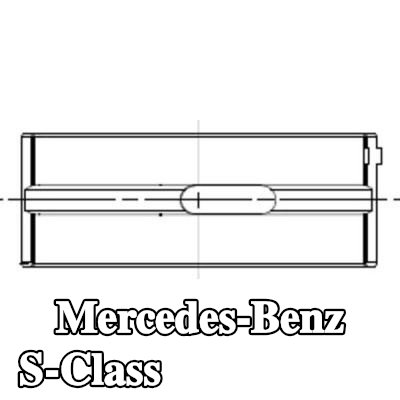 MAHLE محمل العمود المرفقي — Mercedes-Benz S-Class