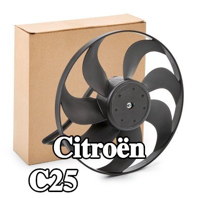 KAMOKA مروحة, المبرد 345mm — Citroën C25